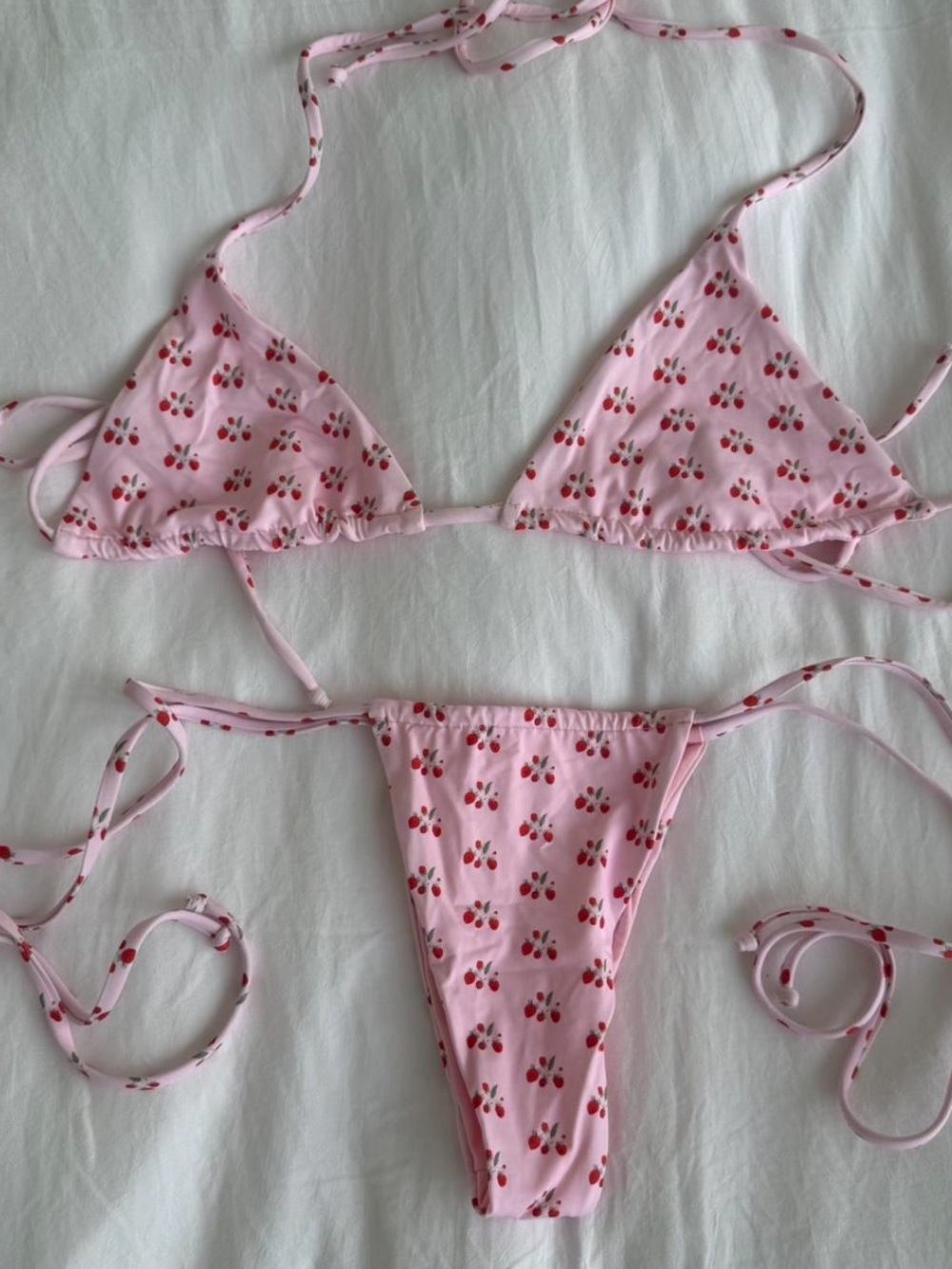 Frankie's Bikinis Baby Berry Bikini Set XS